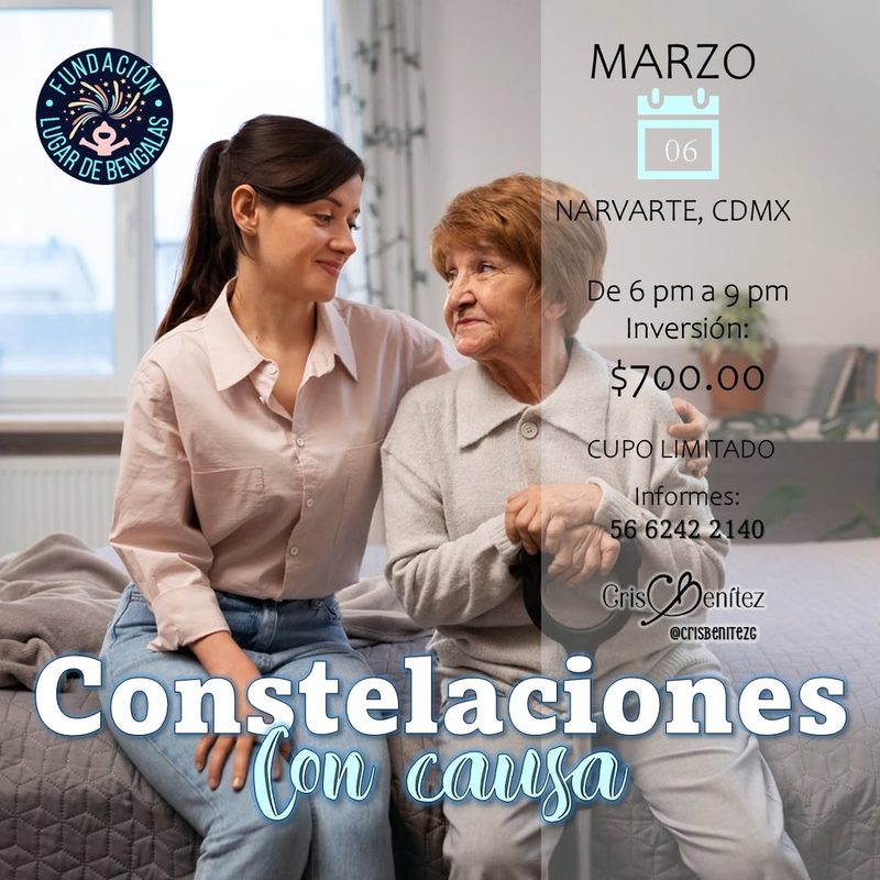 Constelaciones con Causa, 6 de marzo, Narvarte CDMX
